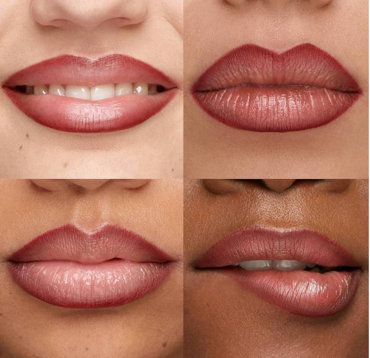 تست رنگ مداد لب کیکو شماره ۱۲