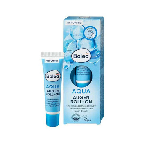 رول دور چشم آبرسان باله آ مدل Aqua Augen Roll-On حاوی هیالورونیک اسید
