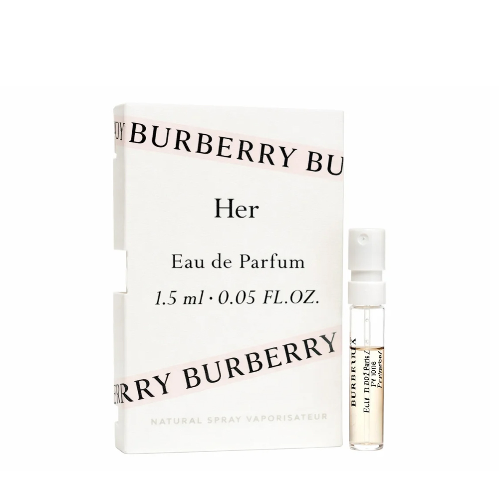 سمپل عطر باربری هر زنانه BURBERRY Her حجم ۱.۵ میلی لیتر